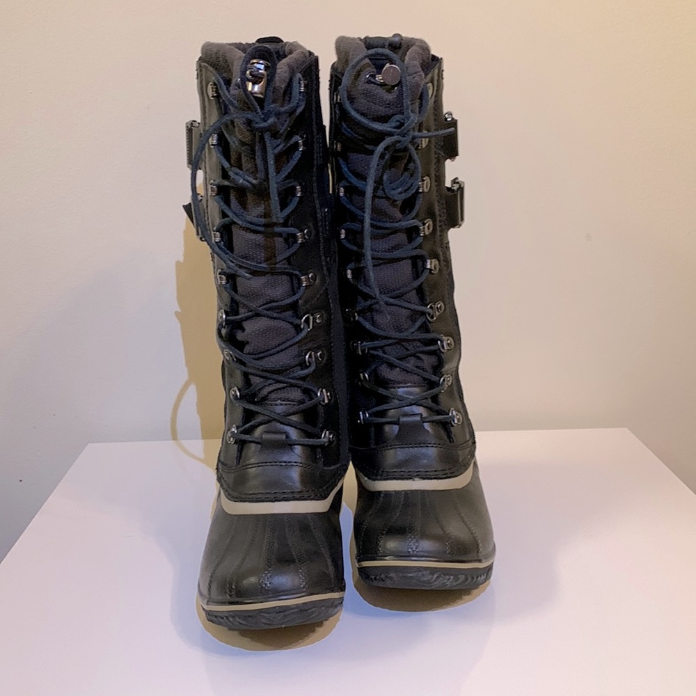 Sorel Conquest Carly II Snow Boot - Black (8.5)